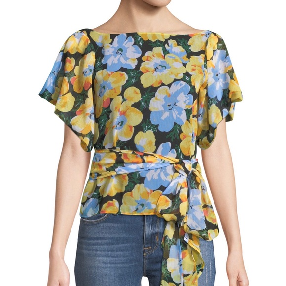 Club Monaco Gussie wrap NWT XS - Picture 6 of 7